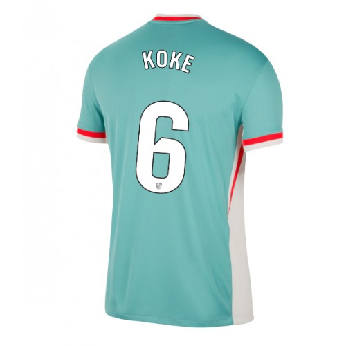 Atletico Madrid Koke #6 Gostujuci Dres 2024-25 Kratak Rukav